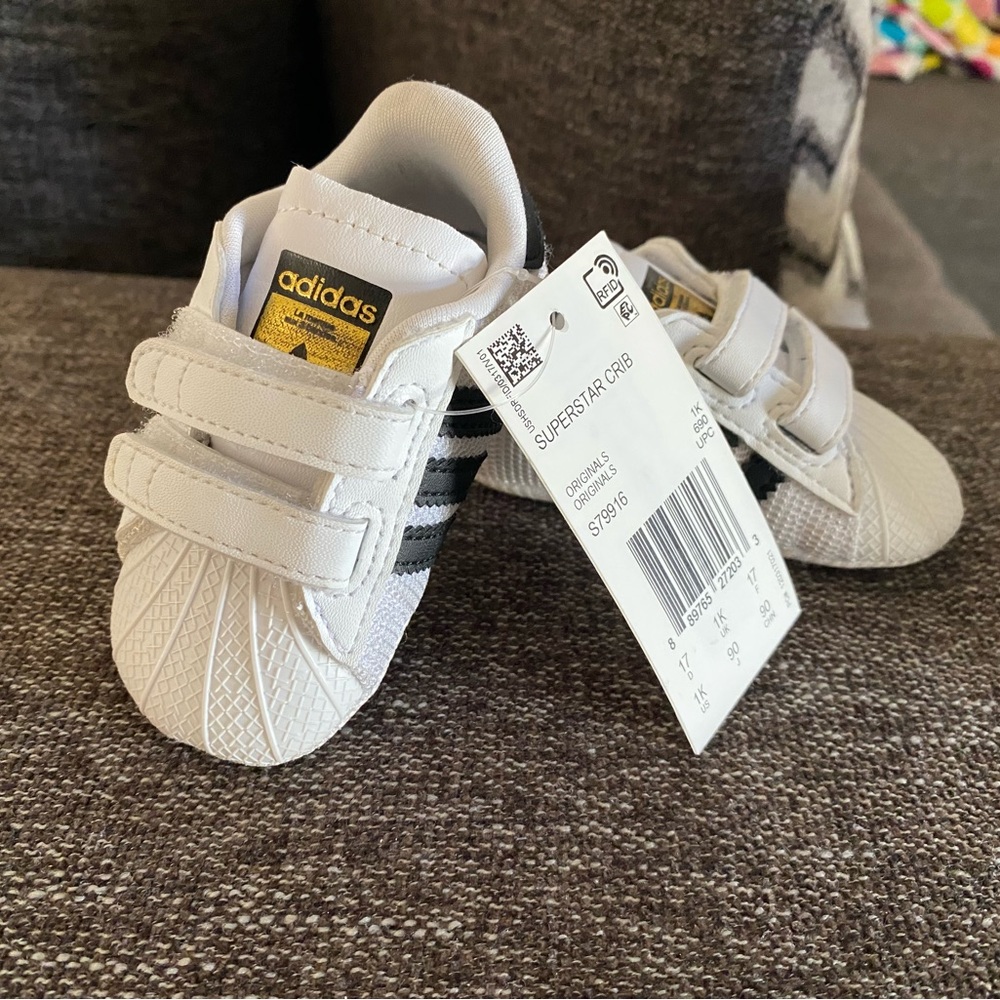 Adidas - Crib Superstar (White | Black)
